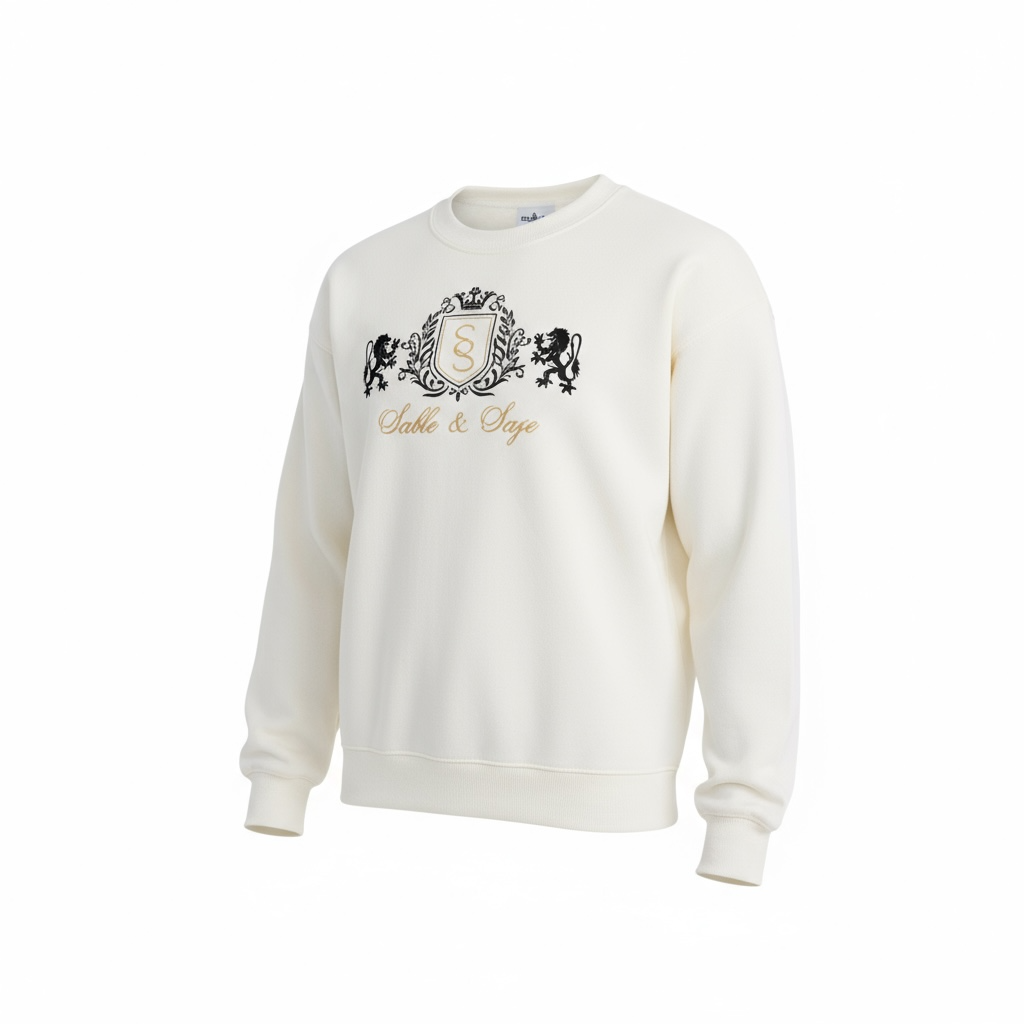 Hancock Lightweight Embroidered Sweatshirt