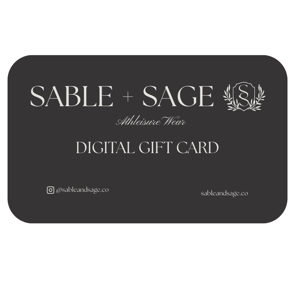 SABLE + SAGE Digital Gift Card