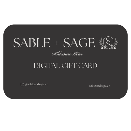 SABLE + SAGE Digital Gift Card