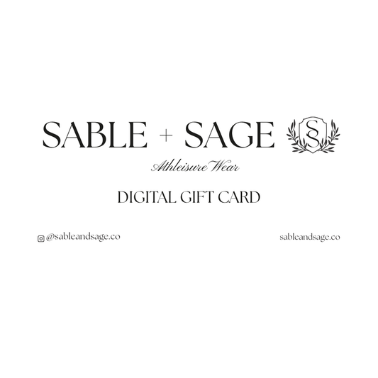 SABLE + SAGE Digital Gift Card